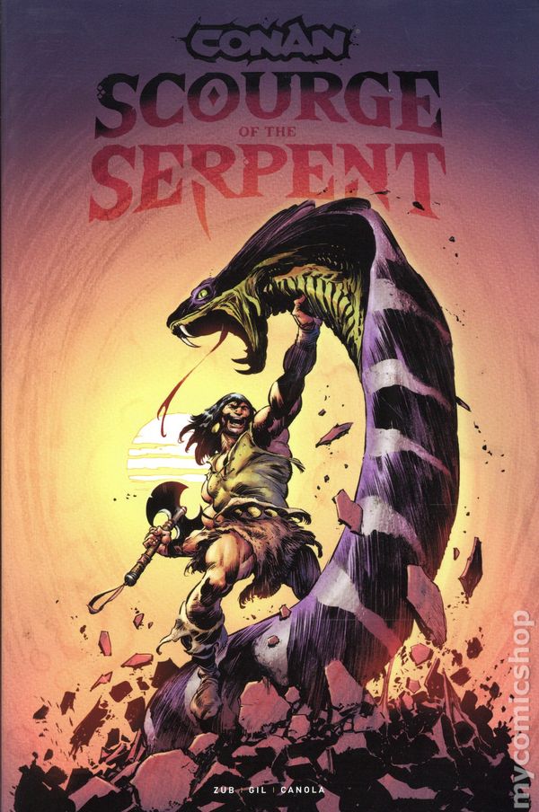 Conan the Barbarian Scourge of the Serpent TPB - mycomicshop