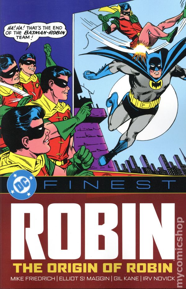DC Finest: Robin The Origin of Robin - mycomicshop