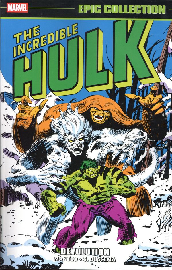 Incredible Hulk Devolution Epic Collection - mycomicshop