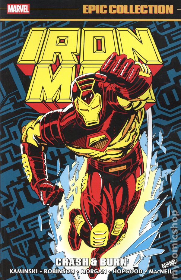 Iron Man Crash and Burn Epic Collection - mycomicshop