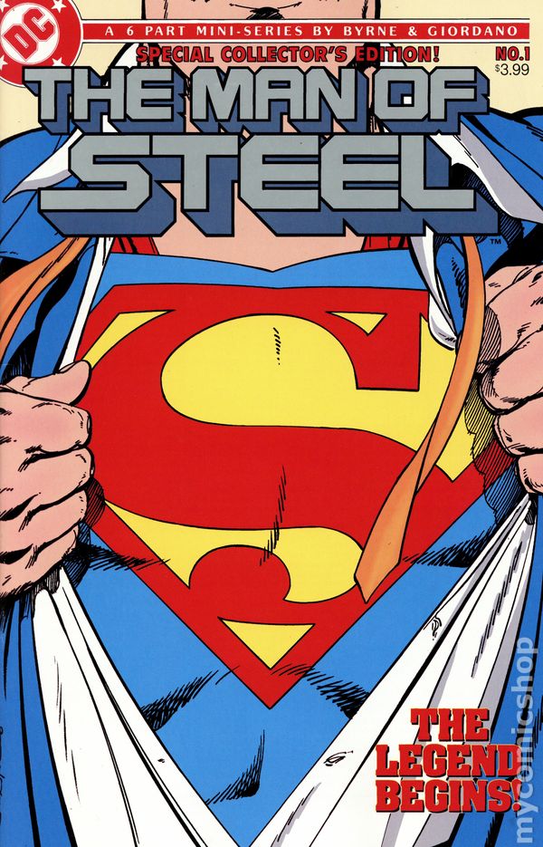 Man of Steel #1 Facsimile - mycomicshop