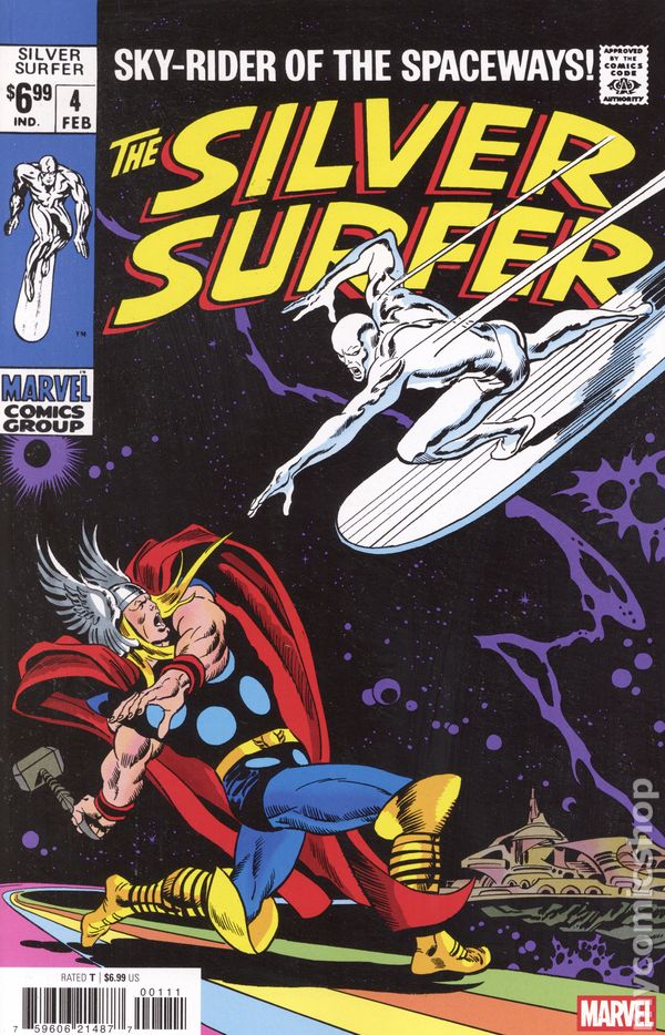 Silver Surfer #4 Facsimile - mycomicshop
