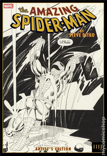 Steve Ditko's The Amazing Spider-Man HC Artist's Edition - mycomicshop