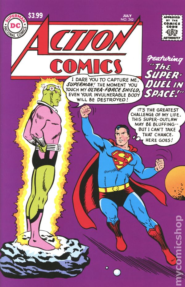 Action Comics #242 Facsimile - mycomicshop