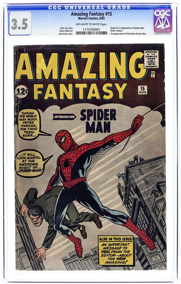 Amazing Fantasy #15 CGC - mycomicshop