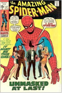 Amazing Spider-Man 87 - for sale - mycomicshop