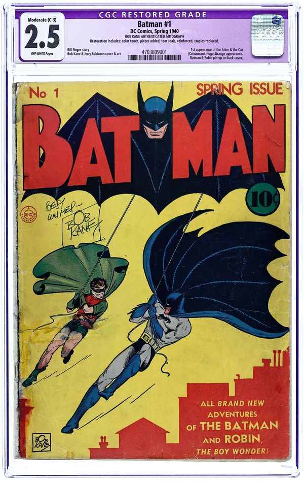 Batman #1 CGC - mycomicshop
