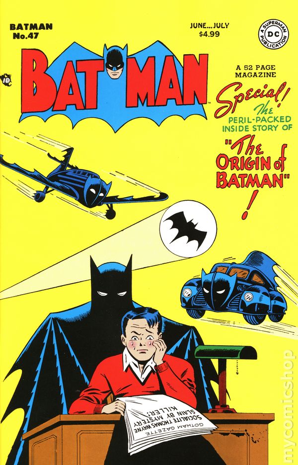 Batman #47 Facsimile - mycomicshop