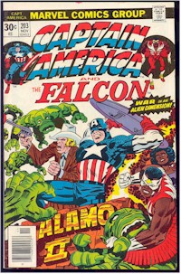 Captain America 203 - for sale - mycomicshop