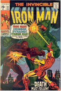 Iron Man 22 - for sale - mycomicshop