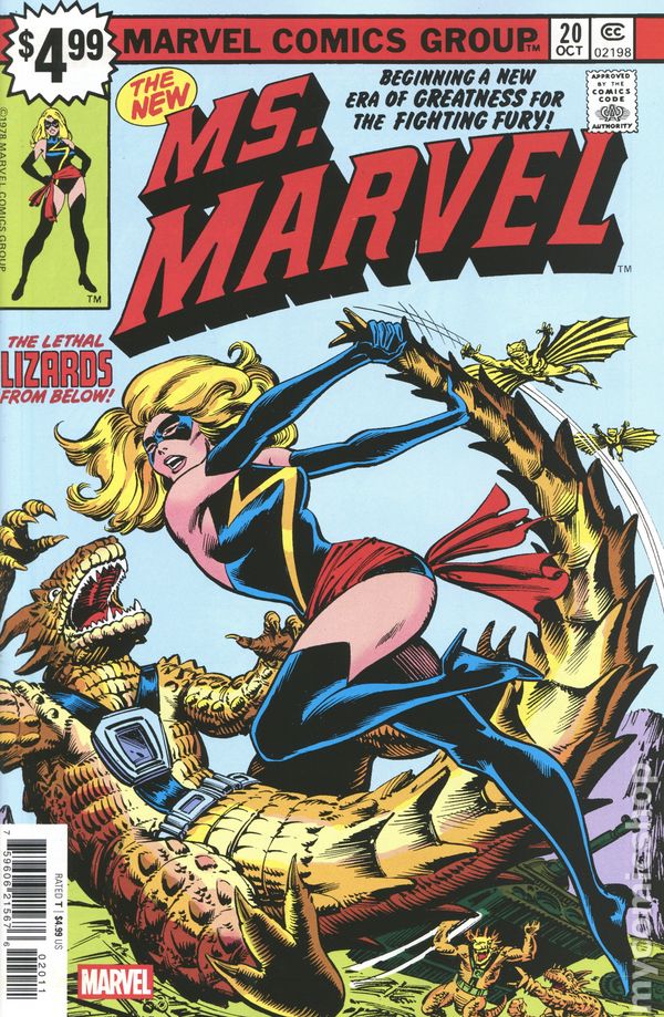 Ms. Marvel #20 Facsimile - mycomicshop