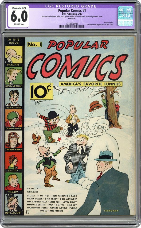 Popular Comics #1 CGC - mycomicshop