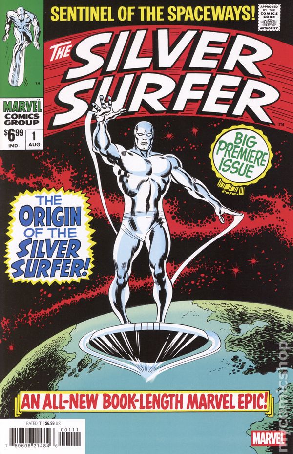 Silver Surfer #1 Facsimile - mycomicshop