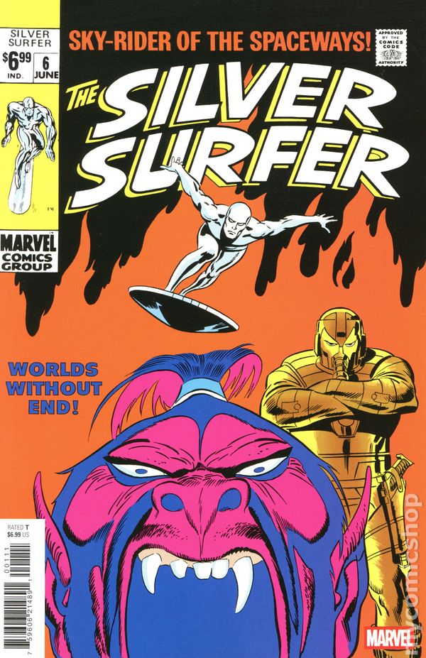 Silver Surfer #6 Facsimile - mycomicshop