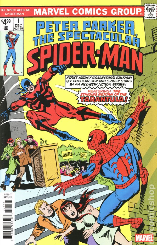Peter Parker Spectacular Spider-Man #1 Facsimile - mycomicshop
