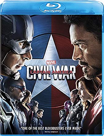 Captain America - Civil War - Blu-Ray DVD