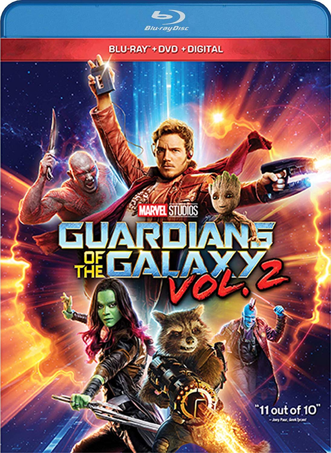 Guardians of the Galaxy Vol. 2 - Blu-Ray DVD