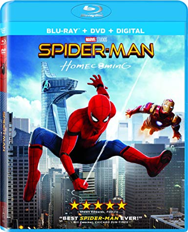 Spider-Man: Homecoming - Blu-Ray DVD