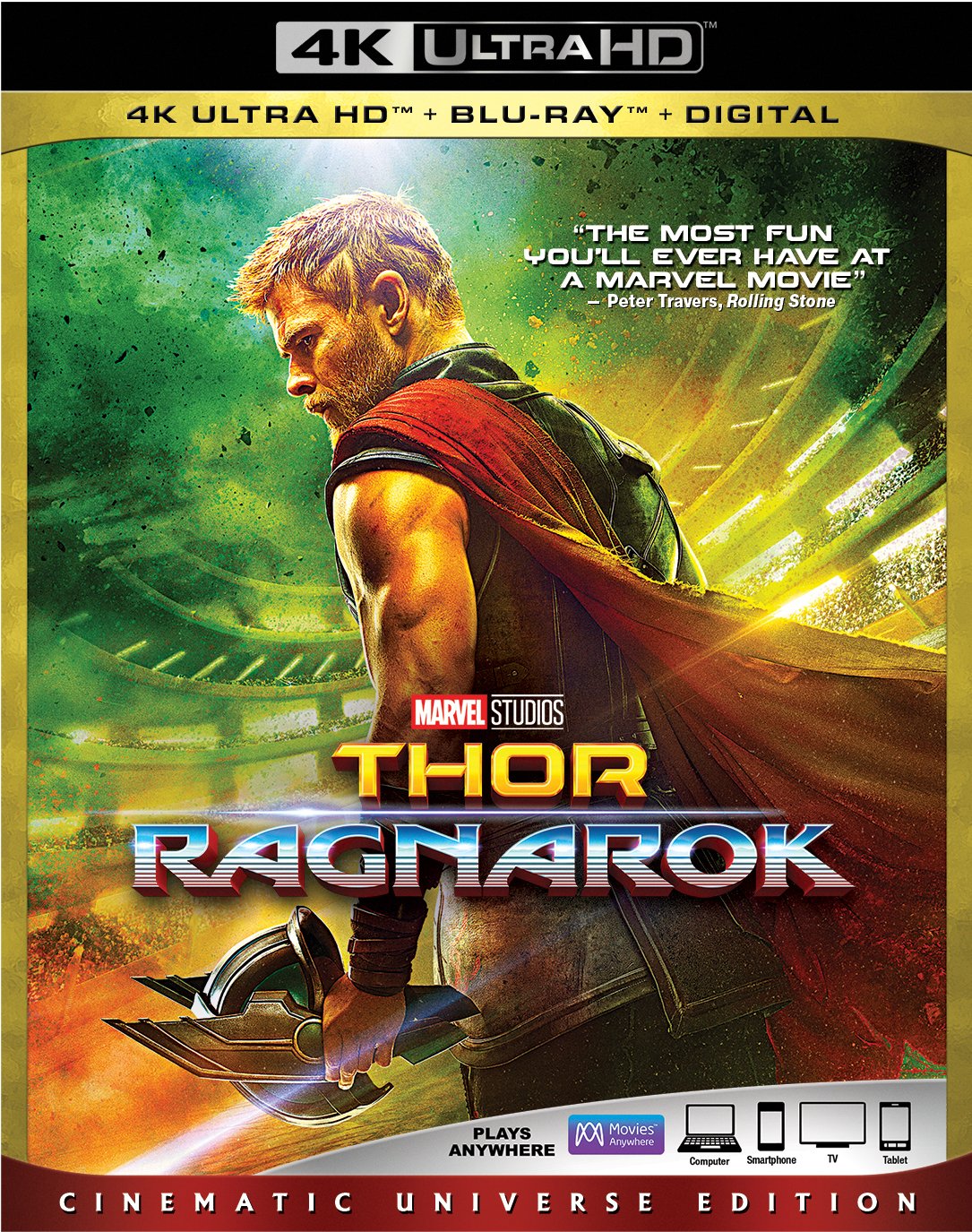 Thor: Ragnarok - Blu-Ray DVD